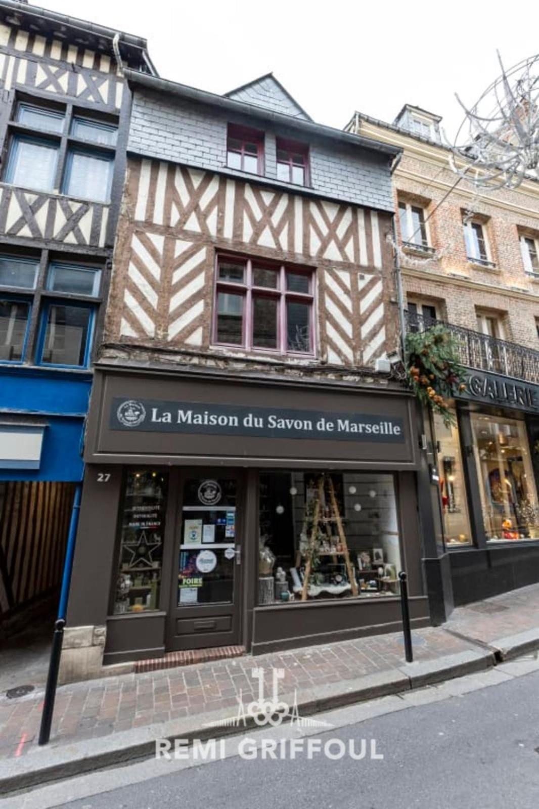 Le Reve D'Alice Charming Duplex 80 M 4 People Heart Of Honfleur Apartment ภายนอก รูปภาพ