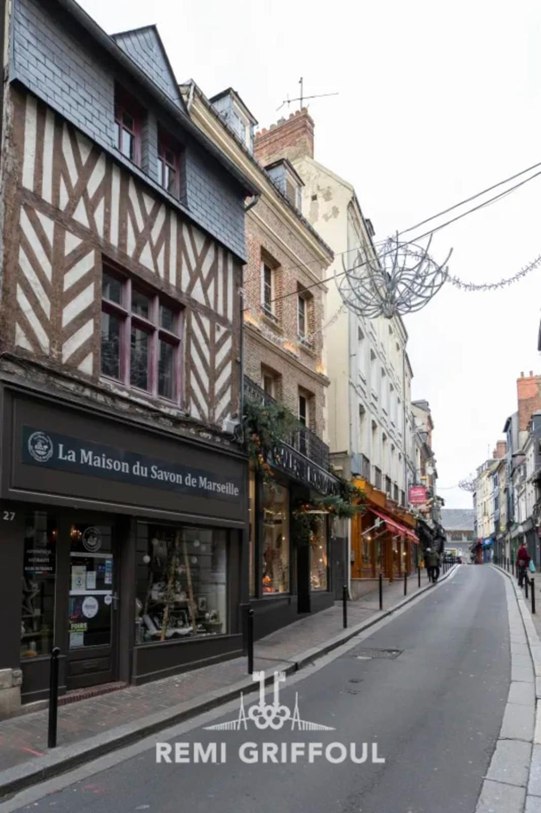 Le Reve D'Alice Charming Duplex 80 M 4 People Heart Of Honfleur Apartment ภายนอก รูปภาพ
